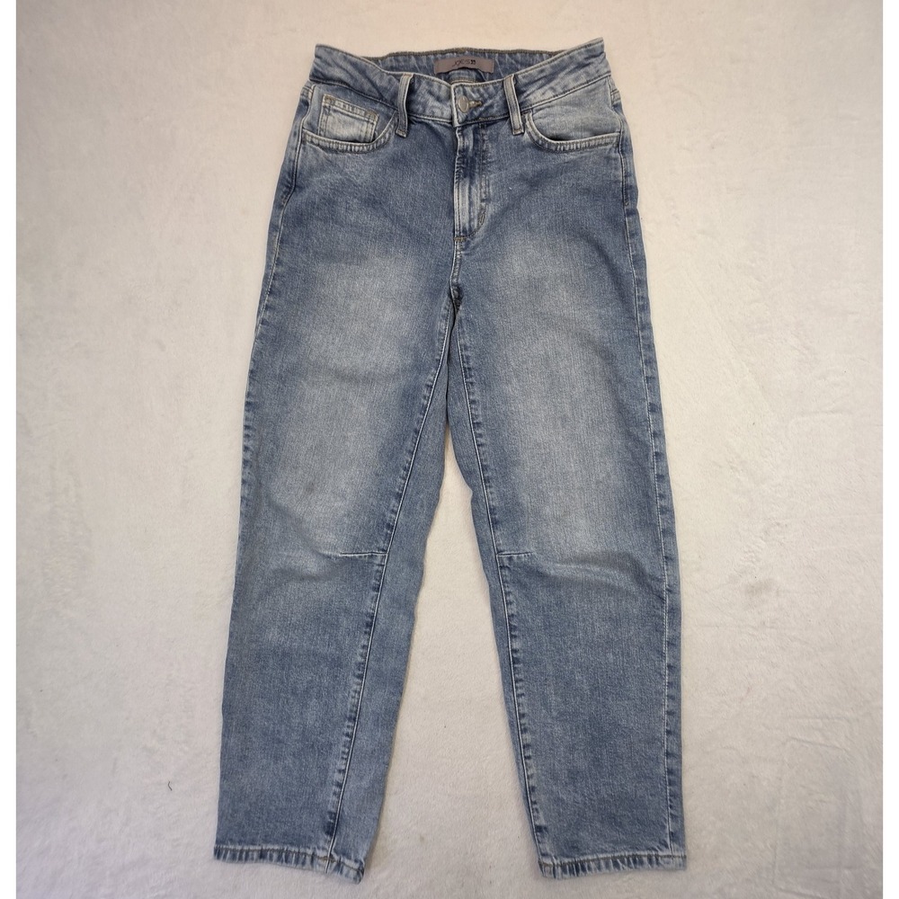 Joe's Jeans Barrel Leg Lustiano Womens Size 25 Light Wash High Rise Denim Jeans